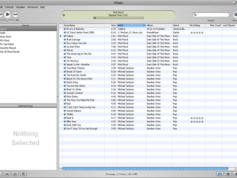 iTunes 4