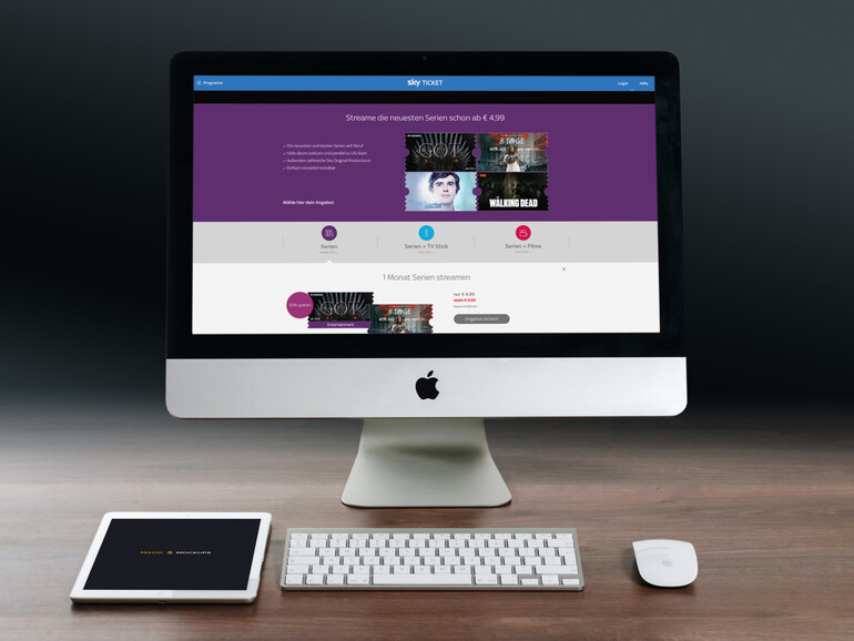 Alle Staffeln von Game of Thrones jetzt bei Sky Ticket