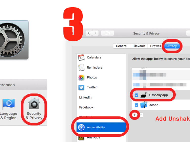 Unshaky entsprechende Rechte erteilen