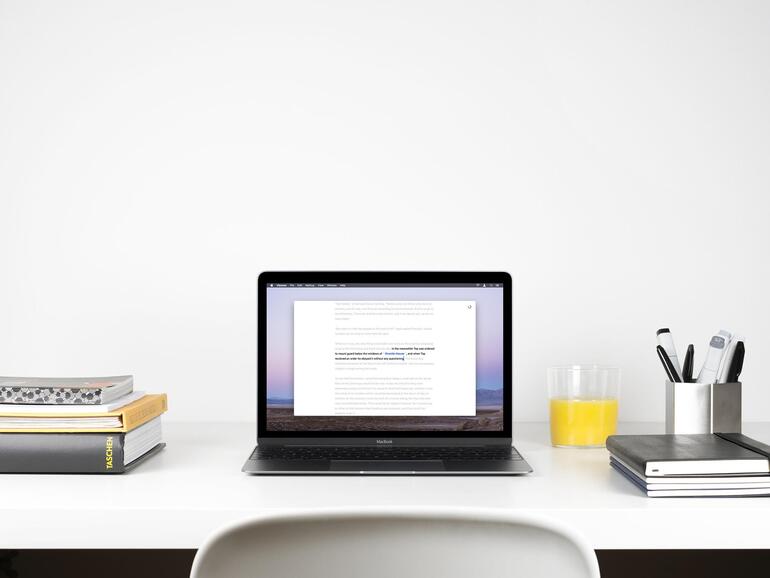 Ulysses im Schreibmaschinenmodus