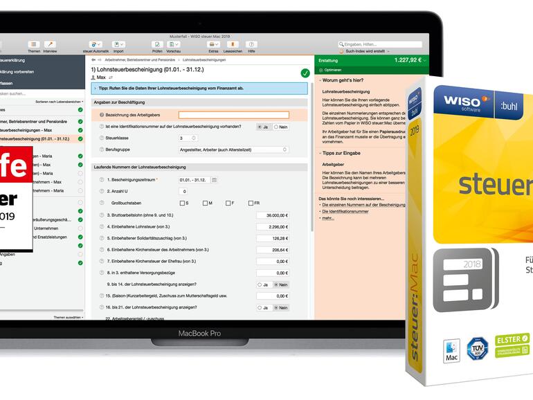 Wiso Steuer Mac