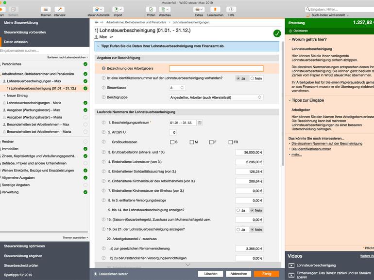 Wiso Steuer Mac