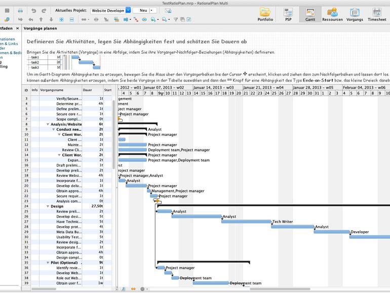 Raionalplan Multi Project