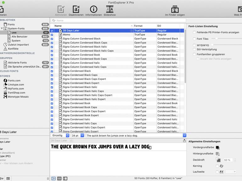 FontExplorer X Pro