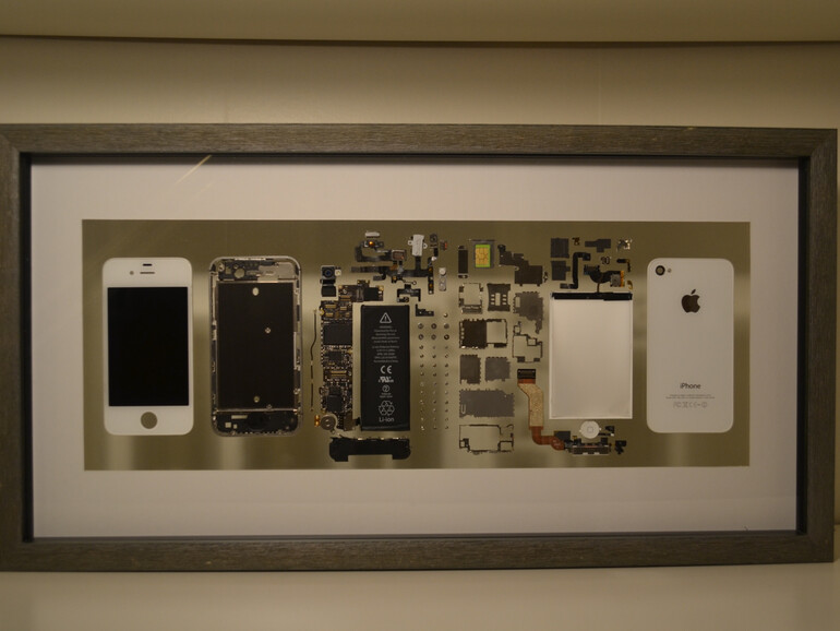 iPhone im Bilderrahmen