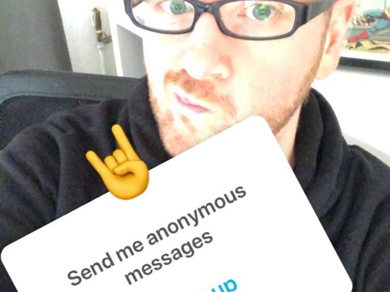 Mit YOLO sammeln Sie anonyme Fragen über Snapchat ein. 