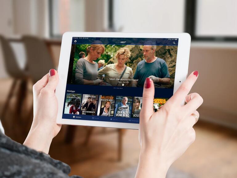 ARD Mediathek am iPad