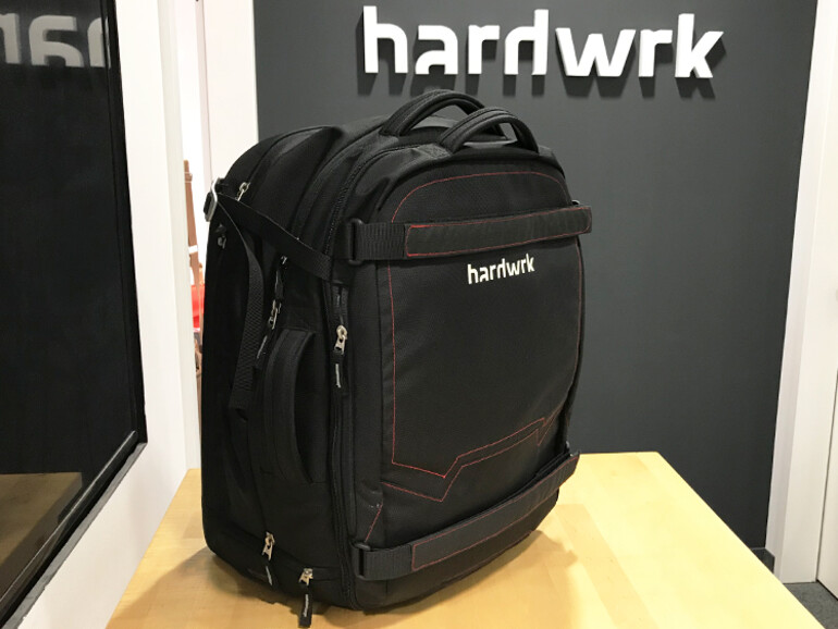 Ein Prototyp des hardwrk Backpack Pro