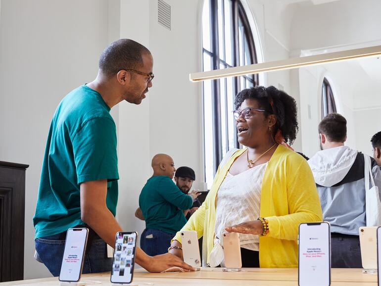 Apple Carnegie: Apple Stores sind mittlerweile eine Begegnungsstätte