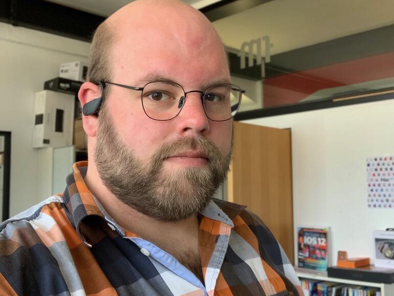 Komfortabler Sitz über lange Zeit und auch mit Brille.