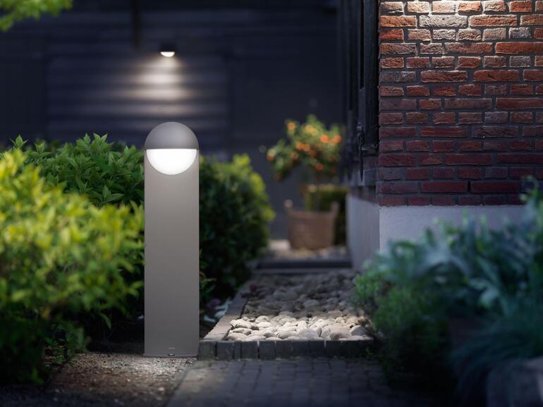 Mit Einsetzen der Dämmerung automatisch den Weg zum Haus beleuchten? Kein Problem!