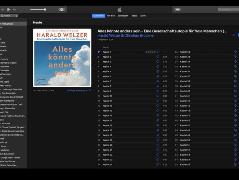 Hörbücher in iTunes: ein heikles Thema. Noch heikler wird's, wenn diese Hörbücher einem Apple-Music-Abo entstammen.
