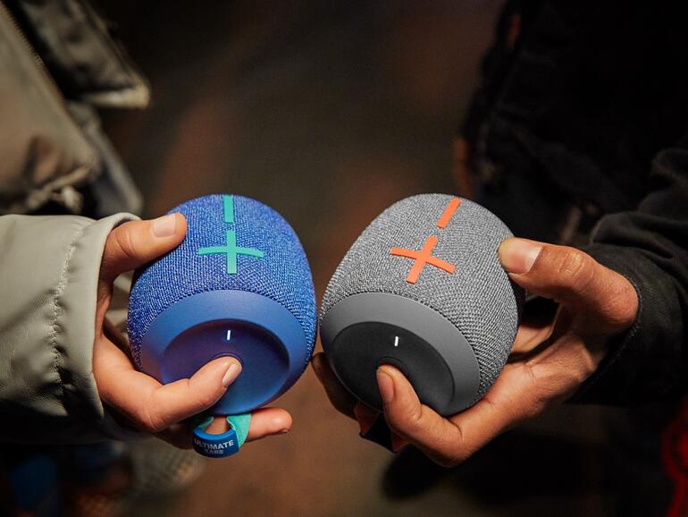 Ultimate Ears Wonderboom 2 kann jetzt Stereo, wenn man zwei mit einer Klangquelle verbindet