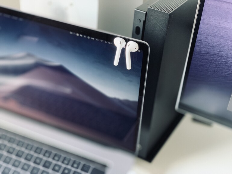 AirPods am MacBook Pro anpinnen