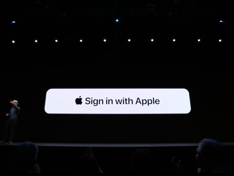 Apples Software-Chef Craig Federighi stellt „Anmelden mit Apple“ vor