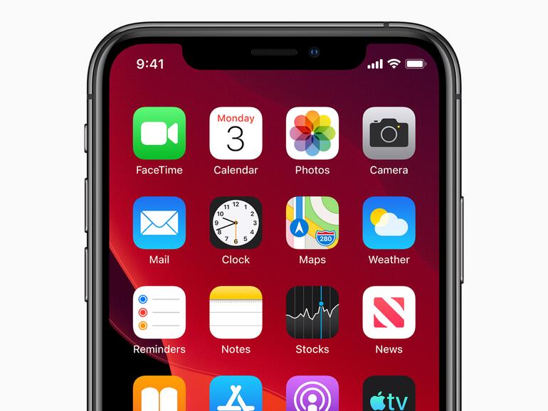 iPhone XS mit iOS 13