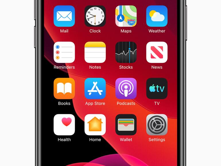 iOS 13 auf dem iPhone