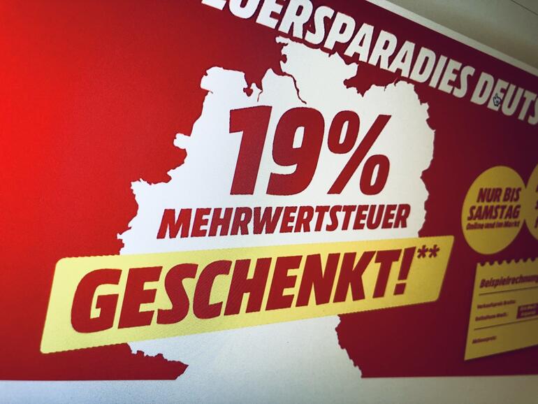 Media Markt schlabbert die MwSt.