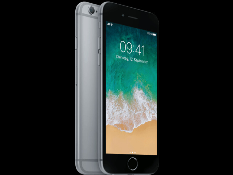 iPhone 6s in Spacegrau