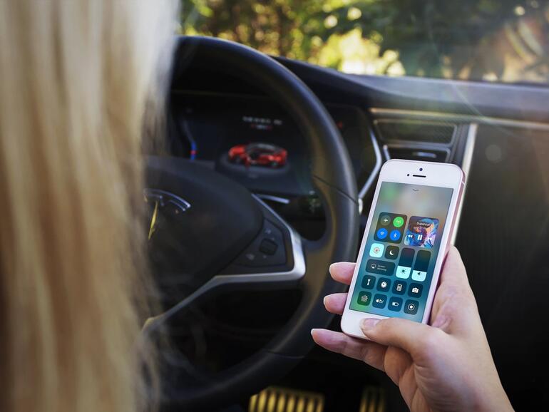 Macht sich das Albumcover gut im Kontrollzentrum?