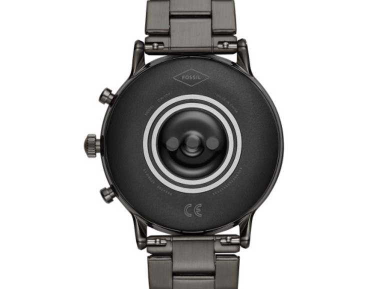 fossil smartwatch and iphone