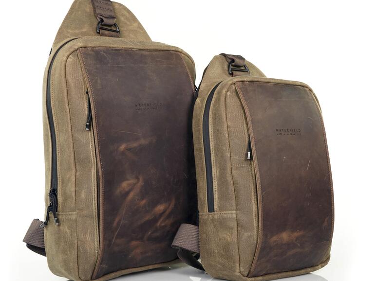 Leichtes Hardware-Gepäck lässt sich in der Sutter Tech Sling sicher und komfortabel transportieren.