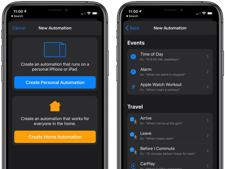Kurzbefehle-Automation kommt mit iOS 13.1 zurück