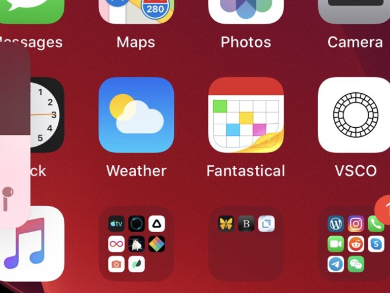 Jetzt hat der AirPods-Lautstärkebalken auch ein Icon