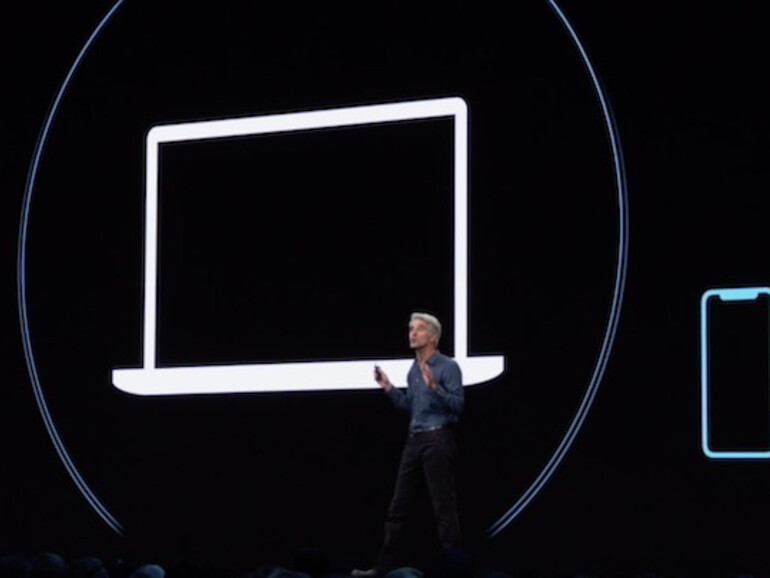 Craig Federighi stellt die neue "Wo ist?"-Funktion in iOS 13 und macOS Catalina vor