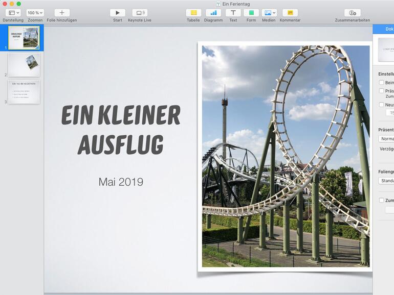 Kreative Präsentationen mit Apple Keynote erstellen