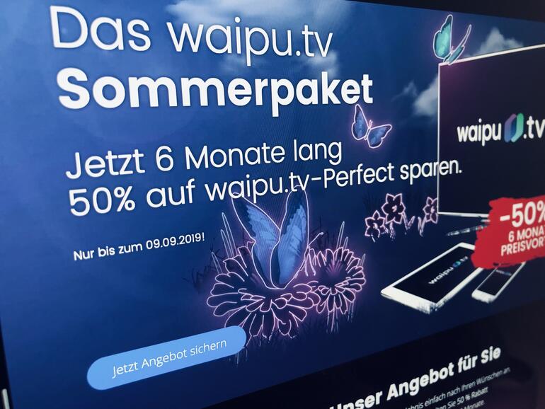 Foto der Waipu-Angebotswebseite