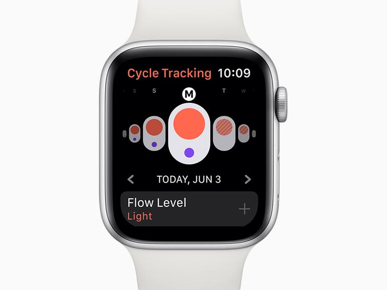 Mit watchOS 6 behalten Sie den Menstruationszyklus im Blick