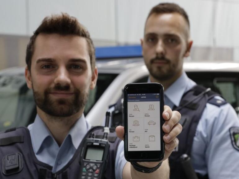 iPhone 8 im Polizeidienst
