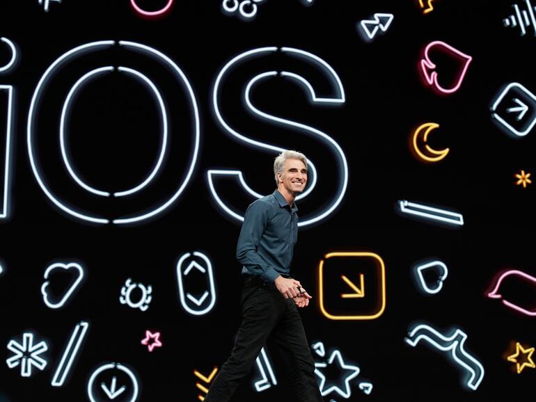 Juni 2019: Craig Federighi enthüllt iOS 13 bei der WWDC