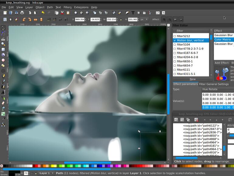 Durchaus nicht nur für den privaten Einsatz kann Inkscape als Alternative zu Illustrator empfohlen werden.