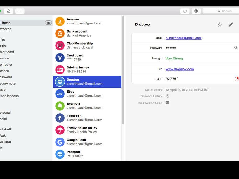 Ein Passwortmanager kann Ihnen helfen, den Überblick über Ihre Passwörter zu behalten.