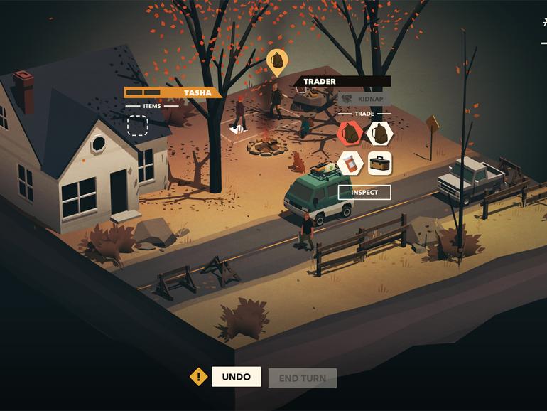 Screenshot aus dem Strategiespiel Overland