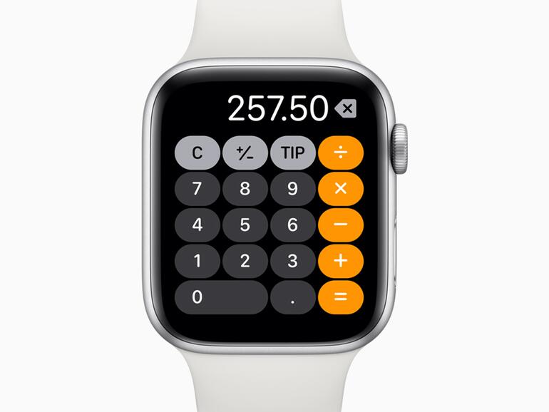 Rechner auf Apple Watch