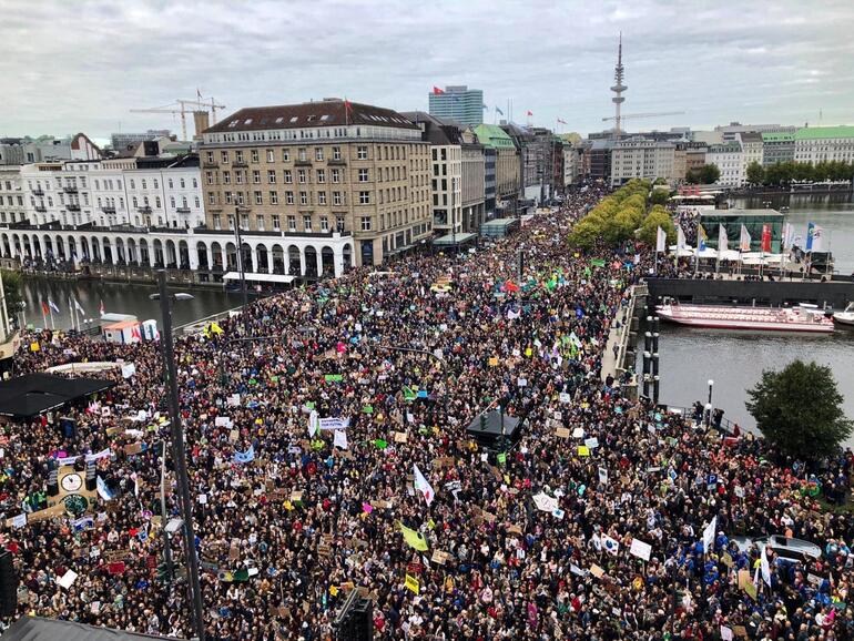 Friday for Future in Hamburg 