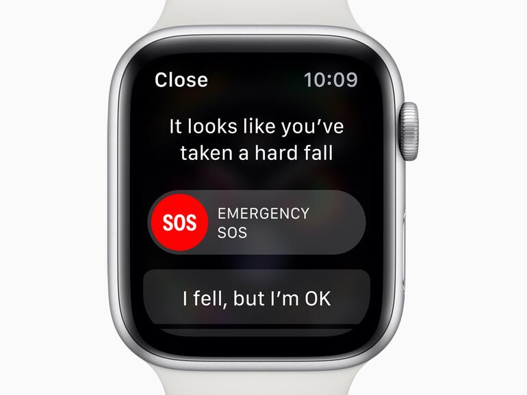 Sturzerkennung in Apple Watch Series 4