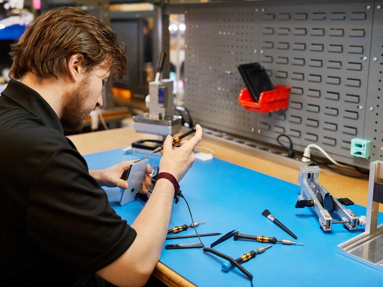 Reparaturen mit Originalteilen möglich