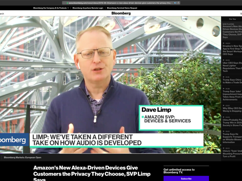 Darf man AirPods tragen, wenn man Echo Buds vorstellt?