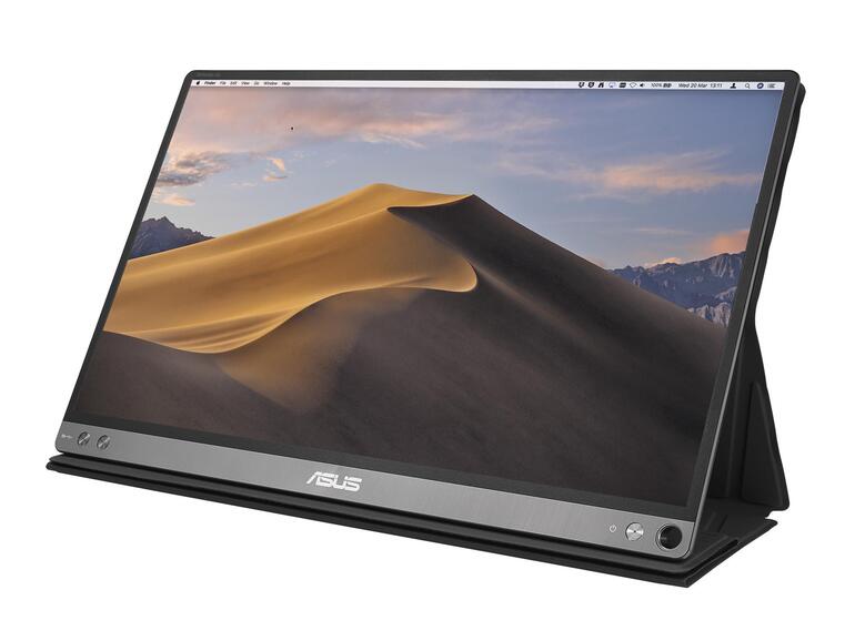 Die IPS-Technologie der Zenscreen-Go-Serie sorgt für einen großzügigen Betrachtungswinkel.