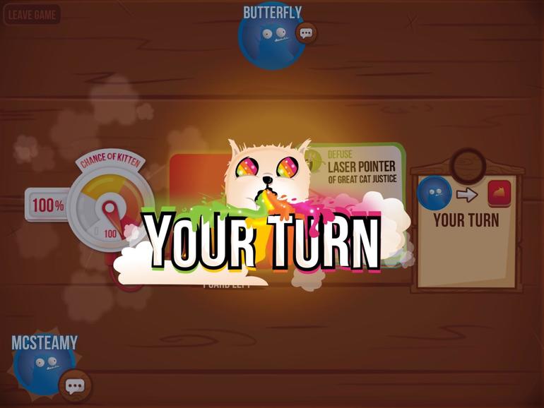 Neben Klassikern finden auch komplette Neuentwicklungen wie „Exploding Kittens“ ihren Weg aufs iPad.