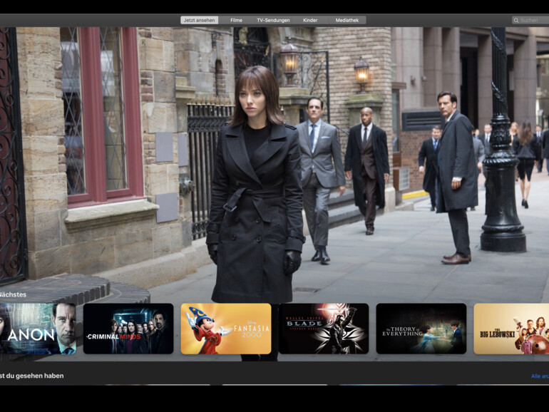 Die TV-App schickt sich an, Ordnung in die Mediathek zu bringen, was größtenteils auch gelingt.