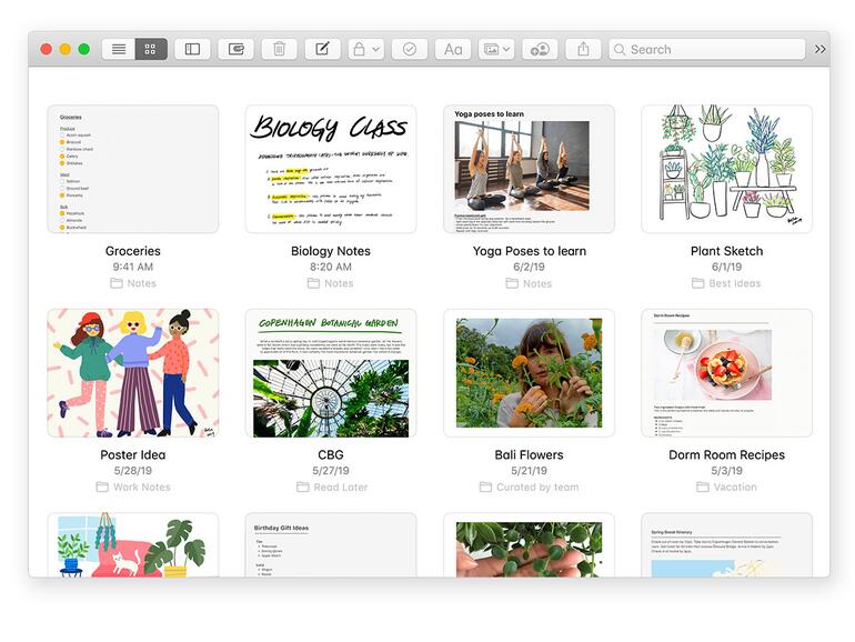 Die App „Notizen“ erhält zahlreiche neue Funktionen, die das sortieren und Wiederfinden deutlich erleichtern.