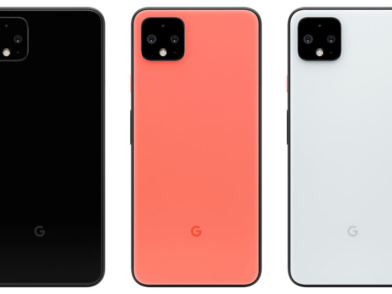 Google Pixel 4 gibt es in drei Farben, das XL nur in zwei