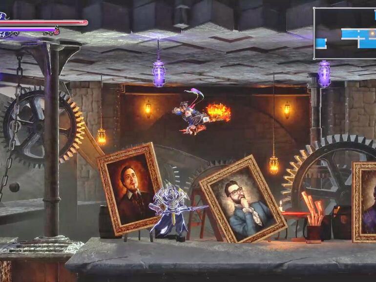 Wie auch schon in „Castlevania: Symphony of the Night“ wartet in „Bloodstained: Ritual of the Night“ ein Horrorschloss auf die Erkundung durch den Spieler.