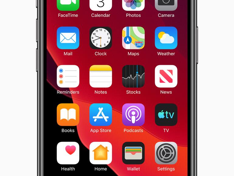iOS 13 auf dem iPhone