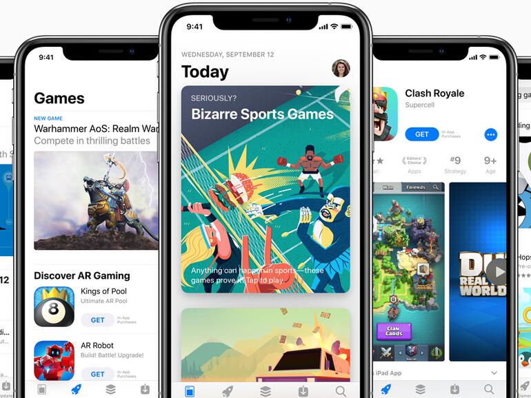 Verlockende App im App Store bei Apple
